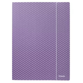   Gumis mappa, karton, A4, ESSELTE "Colour'Breeze", levendula