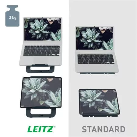 Laptop állvány, összehajtható, LEITZ "Ergo"