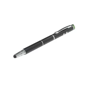   Érintőtoll, érintőképernyős készülékekhez, 4-az-1-ben, LEITZ "Stylus", fekete