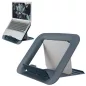   Laptop állvány, LEITZ "Ergo Cosy", bársonyszürke