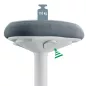   Ülőszék, billenő, ergonomikus, LEITZ "Ergo Active", világosszürke