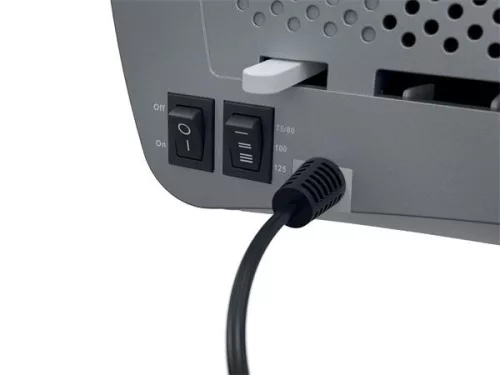 Laminálógép, A4, 75-125 mikron, LEITZ "iLam Home Office", szürke