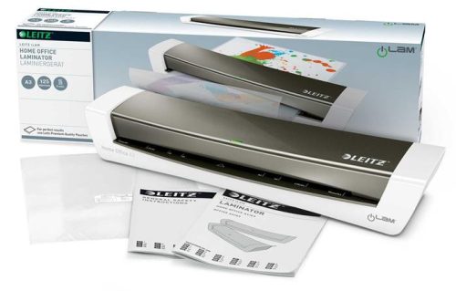 Laminálógép, A3, 75-125 mikron, LEITZ "iLam Home Office", szürke
