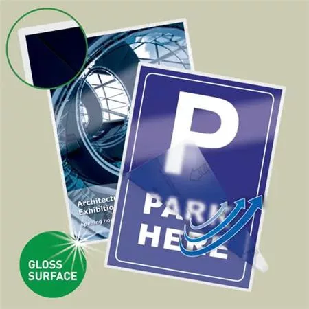 Meleglamináló fólia, 250 mikron, A4, fényes, UDT technológiával, LEITZ "iLam"