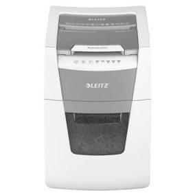   Iratmegsemmisítő, konfetti, 100 lap, LEITZ "IQ AutoFeed SmallOffice 100 P4 Pro"