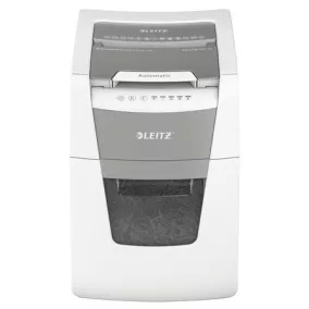   Iratmegsemmisítő, konfetti, 100 lap, LEITZ "IQ AutoFeed SmallOffice 100 P4 Pro"