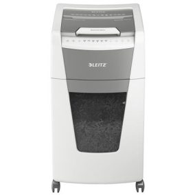   Iratmegsemmisítő, konfetti, 300 lap, LEITZ "IQ AutoFeed Office 300 P4 Pro"