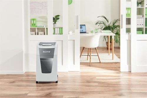 Iratmegsemmisítő, konfetti, 300 lap, LEITZ "IQ AutoFeed Office 300 P4 Pro"