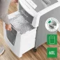   Iratmegsemmisítő, mikrokonfetti, 300 lap, LEITZ "IQ AutoFeed Office 300 P5 Pro"