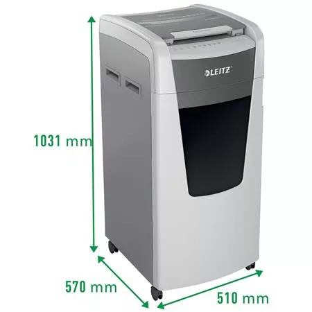 Iratmegsemmisítő, konfetti, 600 lap, LEITZ "IQ AutoFeed Office 600 P4"