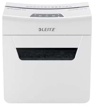 Iratmegsemmisítő, mikrokonfetti, 3 lap, LEITZ "IQ Protect 3M"