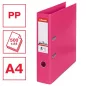   Iratrendező, 75 mm, A4, PP, élvédő sínnel, ESSELTE "Standard", ciklámen
