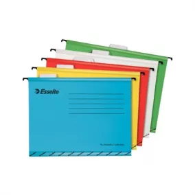   Függőmappa, A4, karton, ESSELTE "Classic", vegyes színek