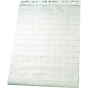Flipchart papír, sima-kockás, 60x85 cm, 50 lap, ESSELTE