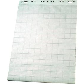   Flipchart papír, sima-kockás, 65 x 95,5 cm, 50 lap, ESSELTE