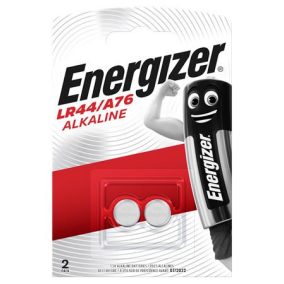 Gombelem, LR44 / A76, 2 db, ENERGIZER