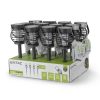 Entac Multifunkcionális Kerti Szolár Lámpa Láng Effekttel, átmérő 10cm, 12db WW SMD LED, 12db/kínáló