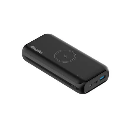 Power bank, vezeték nélküli, 20.000mAh, ENERGIZER