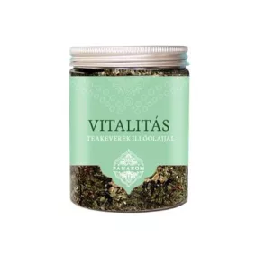   Teakeverék, illóolajjal, 100 g, PANAROM "Vitalitás"