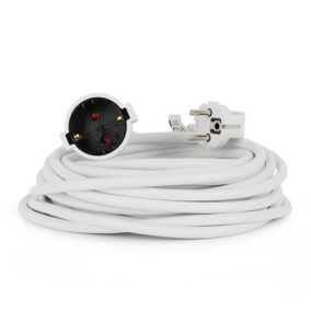 Hosszabbító, lengőaljzat, 10m, ENTAC, fehér