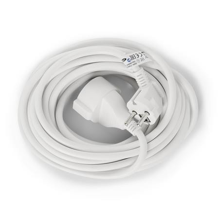 Hosszabbító, lengőaljzat, 10m, ENTAC, fehér