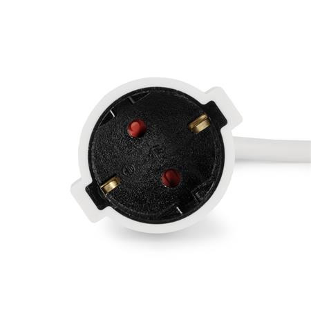 Hosszabbító, lengőaljzat, 10m, ENTAC, fehér