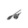 Hálózati tápkábel, noebookhoz, földelt, C5, 1,5 m, EQUIP, fekete