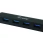 USB elosztó-HUB, 4 port, USB 3.2, EQUIP "Life"