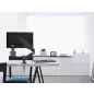Monitortartó kar, 1 monitorhoz, 17"-32", EQUIP