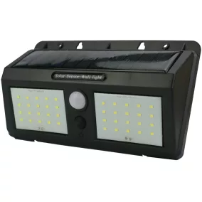 Entac Napelemes Műanyag Lámpa 2.3W SMD 3 mód PIR