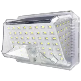 Entac Napelemes Műanyag Lámpa 1.5W SMD 3 mód PIR