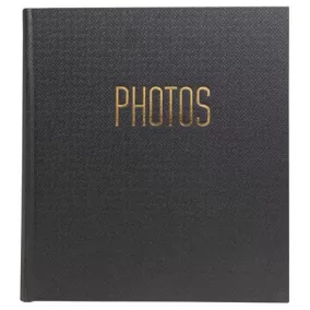   Fotóalbum, 29x32 cm, 30 lap, EXACOMPTA "Office By Me", fekete