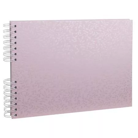 Fotóalbum, spirál, 32x22 cm, 25 lap, EXACOMPTA "AutentiK", rózsaszín