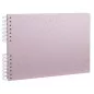   Fotóalbum, spirál, 32x22 cm, 25 lap, EXACOMPTA "AutentiK", rózsaszín