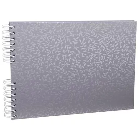 Fotóalbum, spirál, 32x22 cm, 25 lap, EXACOMPTA "AutentiK", kékesszürke