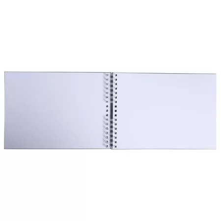 Fotóalbum, spirál, 32x22 cm, 25 lap, EXACOMPTA "AutentiK", kékesszürke