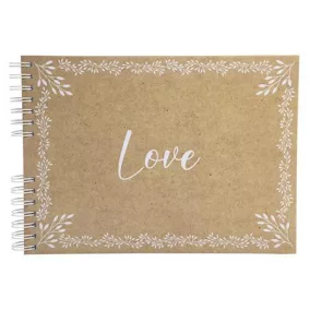   Fotóalbum, spirál, 32x22 cm, 25 lap, EXACOMPTA "KRAFT", mintás