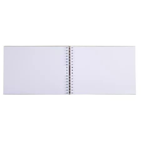 Fotóalbum, spirál, 32x22 cm, 25 lap, EXACOMPTA "KRAFT", mintás