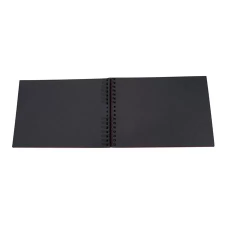 Fotóalbum, spirál, 32x22 cm, 25 lap, EXACOMPTA "Life", piros