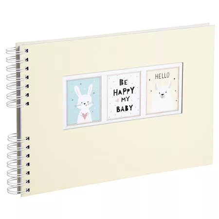 Kreatív scrapbook készlet, EXACOMPTA, pasztell sárga