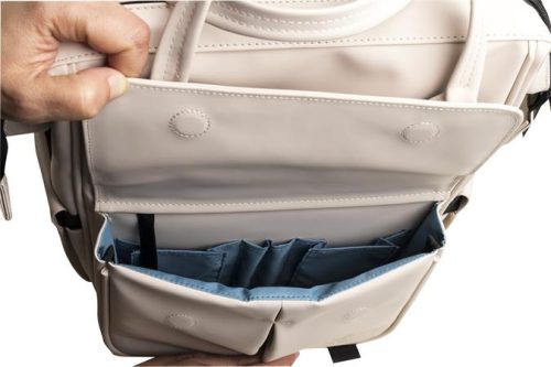 Notebook hátizsák, 15", 12 L, EXACOMPTA "Exactive®", bézs