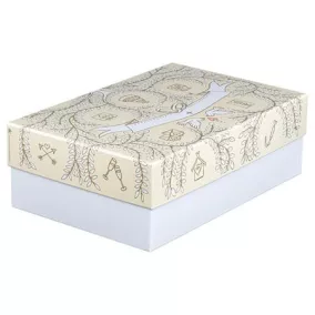 Ajándékdoboz, 24x36x12 cm, EXACOMPTA, esküvő