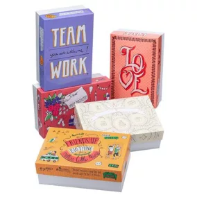   Ajándékdoboz, 24x36x12 cm, EXACOMPTA, 5 különböző minta