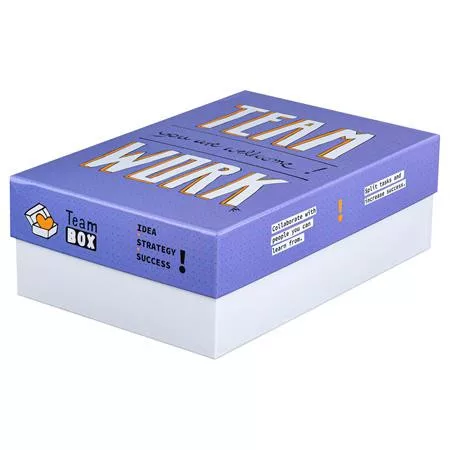 Ajándékdoboz, 24x36x12 cm, EXACOMPTA, 5 különböző minta