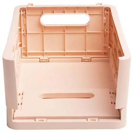 Tárolódoboz, A5+, összecsukható, EXACOMPTA "Skandi", nude