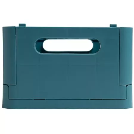 Tárolódoboz, A5+, összecsukható, EXACOMPTA "Skandi", nyugodt kék