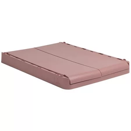 Tárolódoboz, A4+, összecsukható, EXACOMPTA "Skandi", rózsaszín