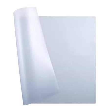 Könyökalátét, PVC, 500x650 mm, EXACOMPTA, áttetsző