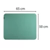 Könyökalátét, filc, 500x650 mm, EXACOMPTA "Teksto", kékeszöld