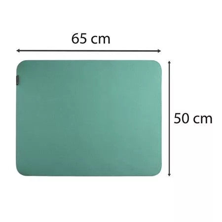 Könyökalátét, filc, 500x650 mm, EXACOMPTA "Teksto", kékeszöld